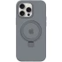 Силіконовий чохол Full Protective з кільцем-тримачем Apple iPhone 15 Pro (6.1") – Grey. Фото 1 з 2