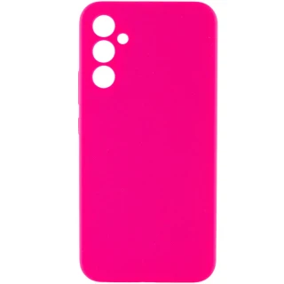 Чохол Silicone Case Lakshmi Premium із закритою камерою для Samsung Galaxy S24+ — Рожевий / Barbie pink