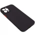 Силіконовий чохол TPU Square з захистом камери на Apple iPhone 14 Pro (6.1") – Чорний. Фото 3 з 4