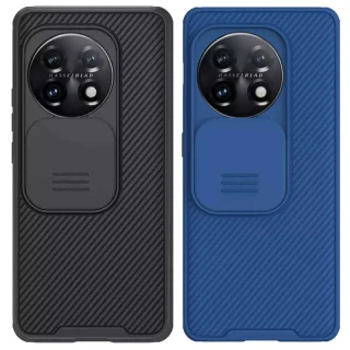 Карбована накладка Nillkin зі шторкою для камери на OnePlus 11 фото 1 з 1