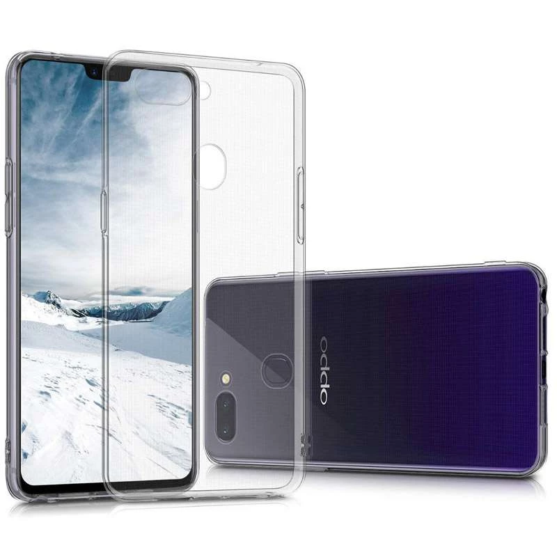 Ультратонкий силиконовый чехол 1 мм для Oppo A5s фото 1 из 1