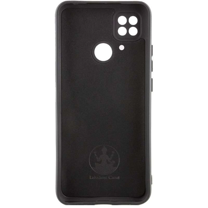 Чохол Silicone Case Lakshmi з закритою камерою на Xiaomi Redmi 10C – Чорний / Black. Фото 2 з 3
