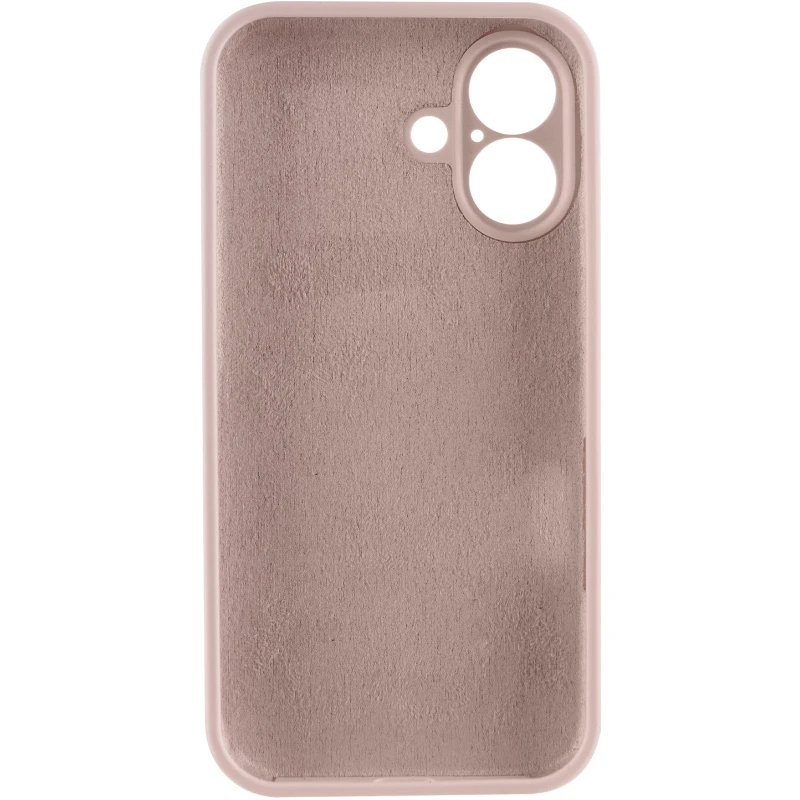 Чохол Silk Full Camera Protective (AA) NO LOGO для Apple iPhone 17 (6.3") – Рожевий / Pink Sand. Фото 6 з 8