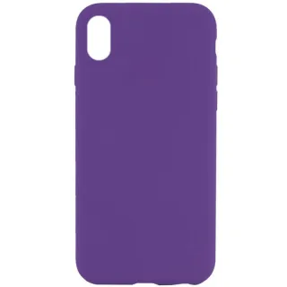 Чохол Silk Full Protective (AA) NO LOGO для Apple iPhone XS (5.8") — Фіолетовий / Amethyst