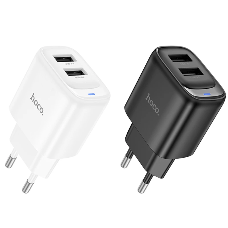 МЗП Hoco C141A Smart 2.1A (2USB-A) фото 1 з 2