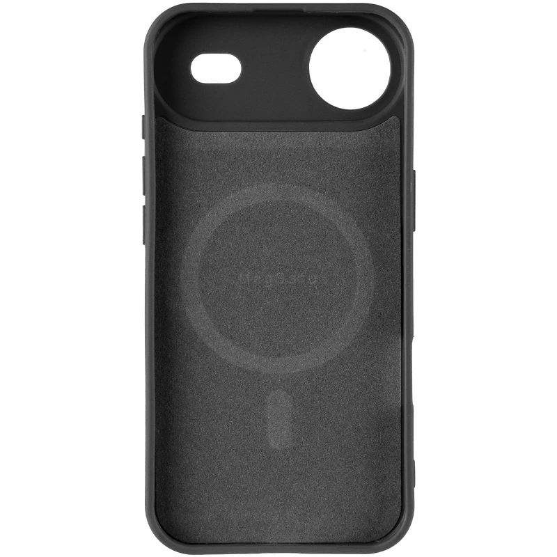 TPU чохол Carbon Protective with Magsafe для Apple iPhone 17 Air (6.5") – Black. Фото 6 з 8