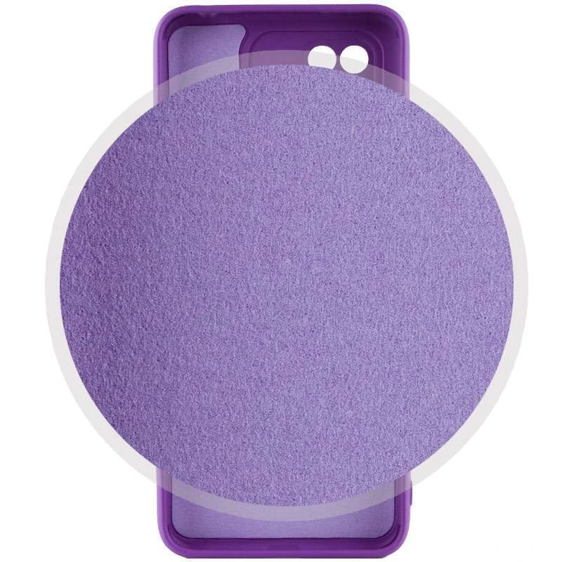 Чохол Silicone Case Lakshmi з закритою камерою на Xiaomi Redmi 10C – Фіолетовий / Purple. Фото 2 з 5