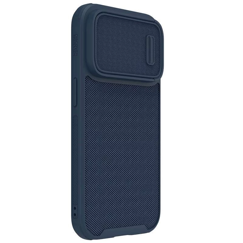 TPU+PC чехол Nillkin Textured S Magnetic для Apple iPhone 14 Pro (6.1") – Blue. Фото 3 из 5