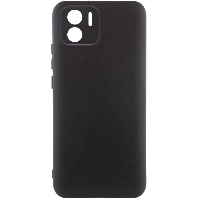 Чохол Silicone Case Lakshmi Plus з закритою камерою на Xiaomi Redmi A1 / A2 – Чорний / Black. Фото 1 з 4