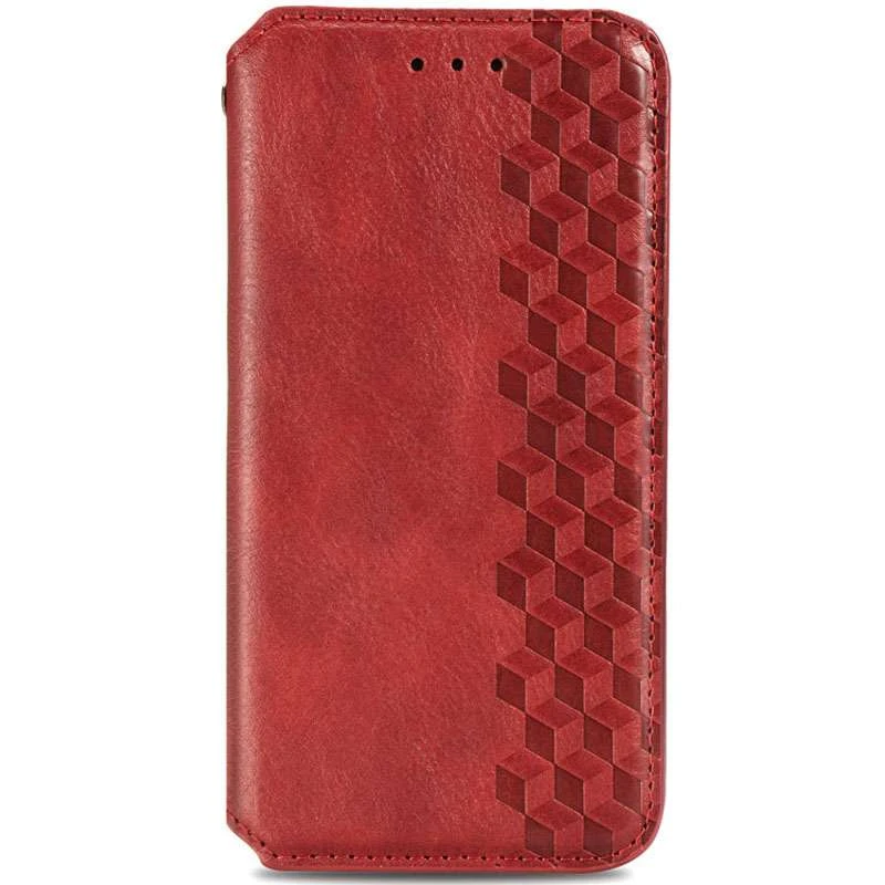

Чохол-книжка GETMAN кубик на Oppo A73 (Червоний)