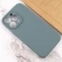 Чохол з захистом камери Silicone Case для Apple iPhone 14 Pro (6.1") – Зелений / Pine green. Фото 3 з 3