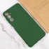 Чохол Silicone Case Lakshmi з закритою камерою на Samsung Galaxy M34 5G – Зелений / Dark green. Фото 6 з 6