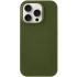 Чохол з закритим низом Silicone Case на Apple iPhone 13 Pro (6.1") – Зелений / Dark Olive. Фото 1 з 8
