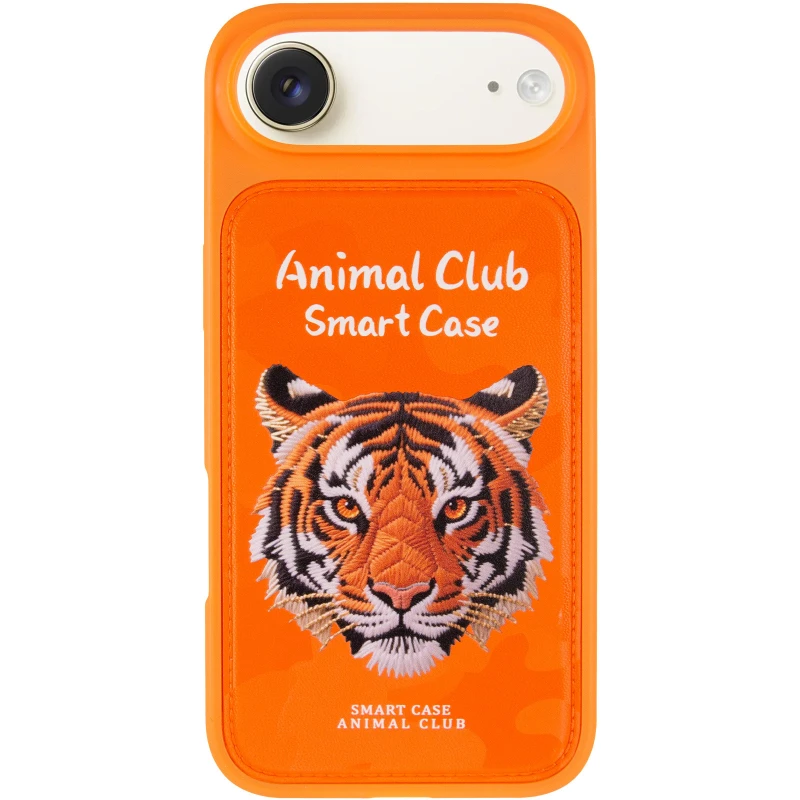 TPU+PC чохол Animal Club для Apple iPhone 17 Air (6.5") – Hermes Orange. Фото 3 з 7