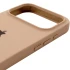 Чехол Silicone Case с закрытым низом для Apple iPhone 17 Pro (6.3") – Бежевый / Desert Gold. Фото 5 из 6