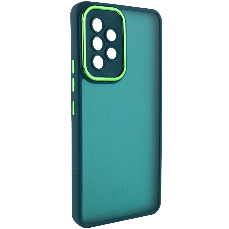 

TPU+PC чохол Accent на Samsung Galaxy A73 5G (Green)