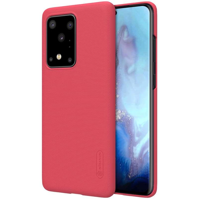 

Пластикова накладка Nillkin Frost на Samsung Galaxy S20 Ultra (Червоний)