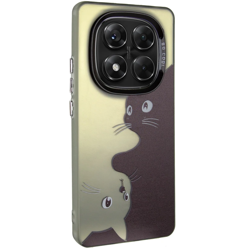 Чохол TPU+PC Street Art для Xiaomi Poco X7 – Cats. Фото 1 з 6