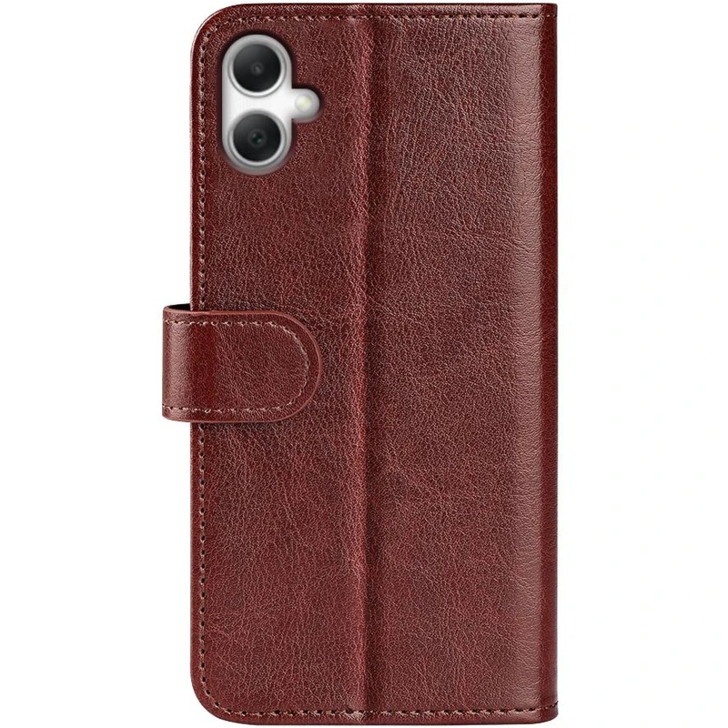 Кожаный чехол-книжка Wallet Style для Samsung Galaxy A07 – Brown. Фото 2 из 4