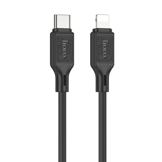 Дата кабель Hoco X90 Cool silicone Type-C to Lightning 20W (1m) фото 1 з 6