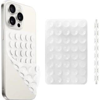 Держатель-присоска для телефона Double Side Silicone 100*64мм фото 1 из 2