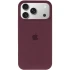 Чохол Silicone Case з закритим низом на Apple iPhone 17 Pro Max (6.9") – Бордовий / Plum. Фото 3 з 6