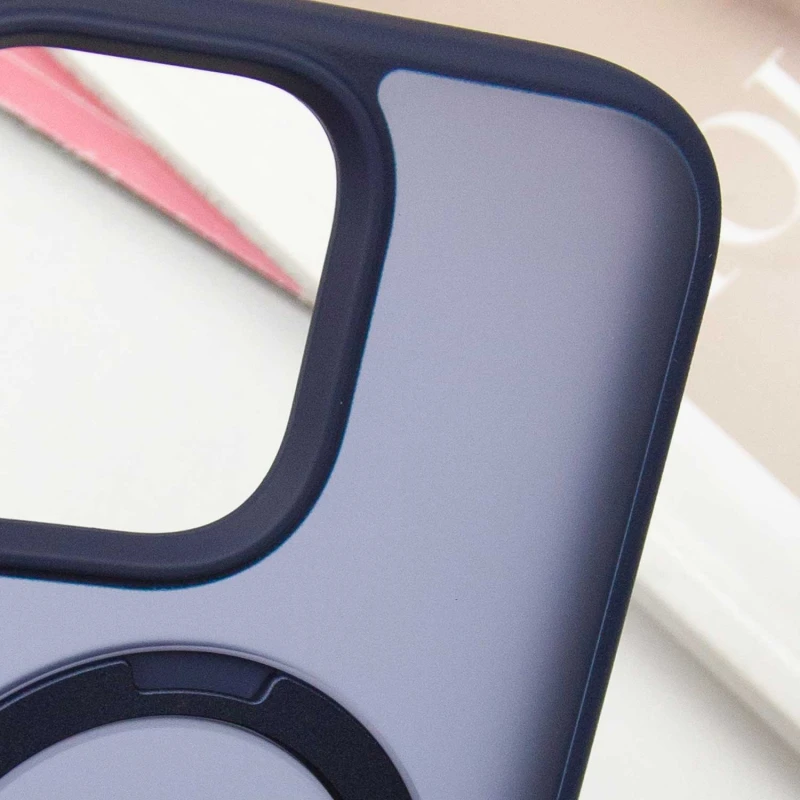 Чохол Ummi Colorful with MagSafe HQ Ring для Apple iPhone 15 Pro (6.1") – Dark Blue. Фото 6 з 8