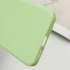 Цветной силиконовый чехол с защитой камеры для Xiaomi Redmi 12 – Фисташковый. Фото 9 из 9
