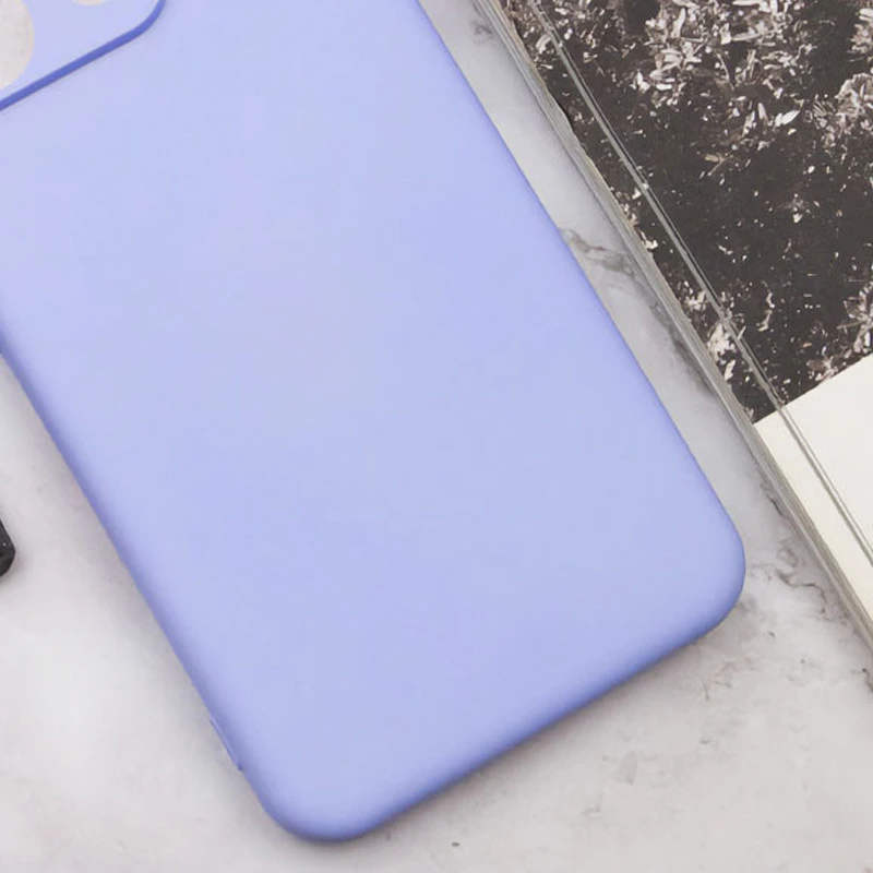 Чохол Silicone Case Lakshmi Plus з закритою камерою на Xiaomi Redmi Note 14S – Бузковий / Dasheen. Фото 5 з 8