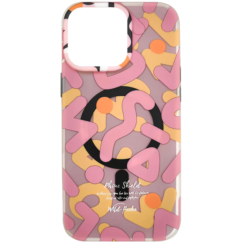 TPU чехол Pastel Chaos with MagSafe для Apple iPhone 17 Air (6.5") – Pink. Фото 1 из 1