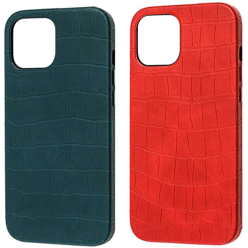 

Шкіряний чохол Croco на Apple iPhone 13 Pro Max (6.7")
