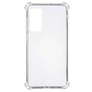 Ультратонкий силіконовий чохол GETMAN з критими бортами на Samsung Galaxy S20 FE фото 1 з 3