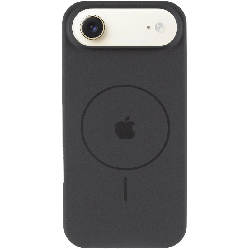 Чохол Silicone Case Full Protective (AA) V2 with MagSafe для Apple iPhone 17 Air (6.5") – Сірий / Dark Gray. Фото 5 з 11