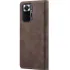 Шкіряний чохол-книжка CaseMe Velvet Nubuck для Xiaomi Redmi Note 10 Pro Max – Coffee. Фото 4 з 6