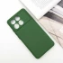 Чохол Silicone Case Lakshmi з закритою камерою на Xiaomi Poco X6 Pro – Зелений / Dark green. Фото 3 з 9