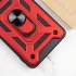 Ударопрочный чехол Serge Ring с защитой камеры для Xiaomi Poco M6 4G – Красный. Фото 5 из 5