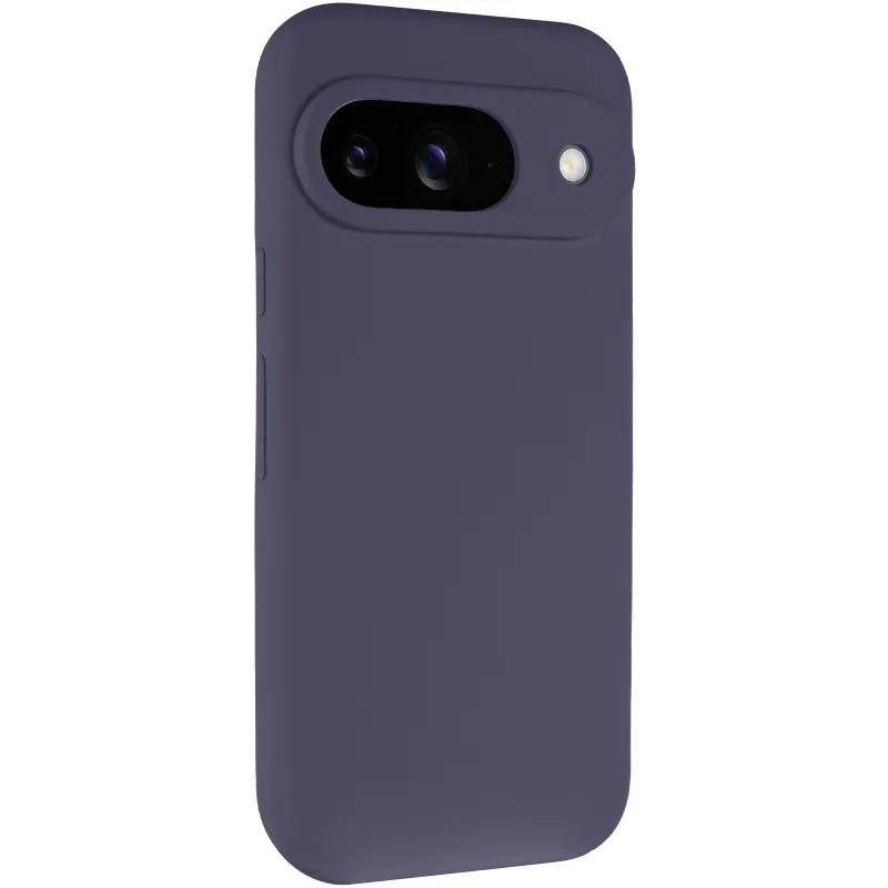 Чохол Silicone Case Lakshmi Premium із закритою камерою для Google Pixel 9 – Сірий / Dark Gray. Фото 1 з 9