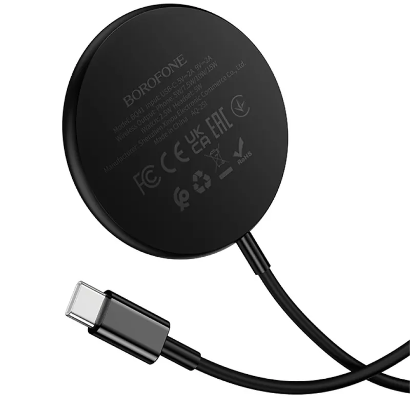 БЗП Borofone BQ41 Glory 3in1 – Black. Фото 5 з 5