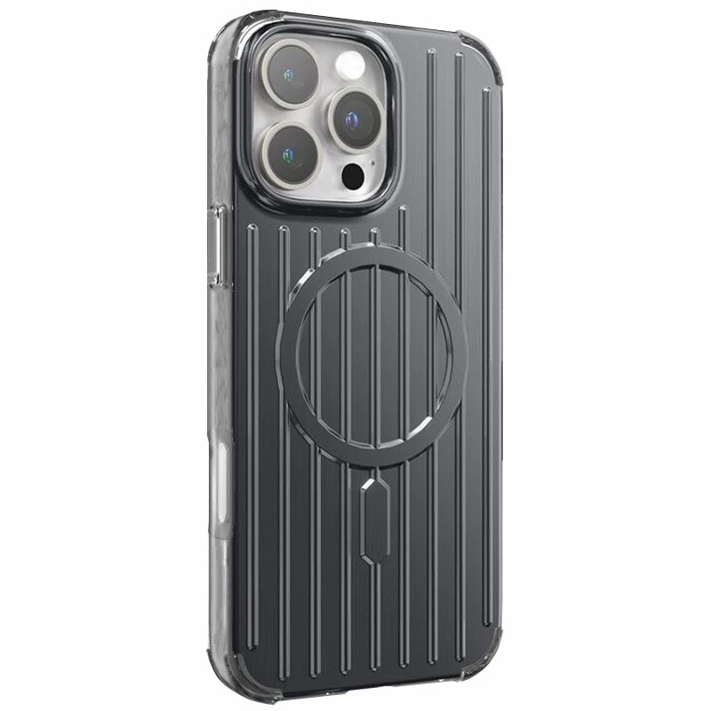 TPU чехол Protective case для Apple iPhone 16 Pro Max – Black. Фото 1 из 6