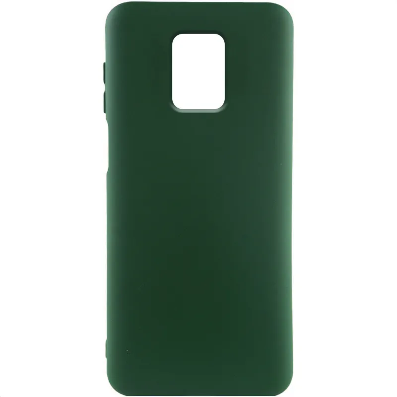 Чохол Silicone Cover Ummi Lakshmi (AA) для Xiaomi Redmi Note 9s / Note 9 Pro / Note 9 Pro Max – Зелений / Cyprus Green. Фото 1 з 1