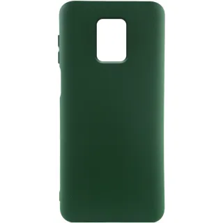 Чехол Silicone Cover Ummi Lakshmi (AA) для Xiaomi Redmi Note 9s / Note 9 Pro / Note 9 Pro Max — Зеленый / Cyprus Green