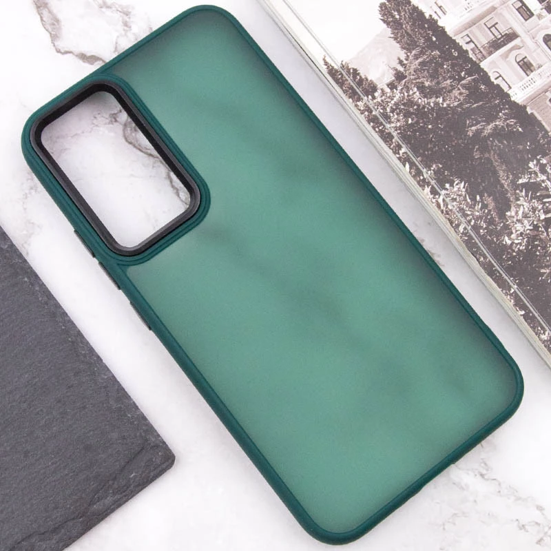 Чехол TPU+PC Lyon Frosted на Samsung Galaxy A15 4G/5G – Green. Фото 8 из 12