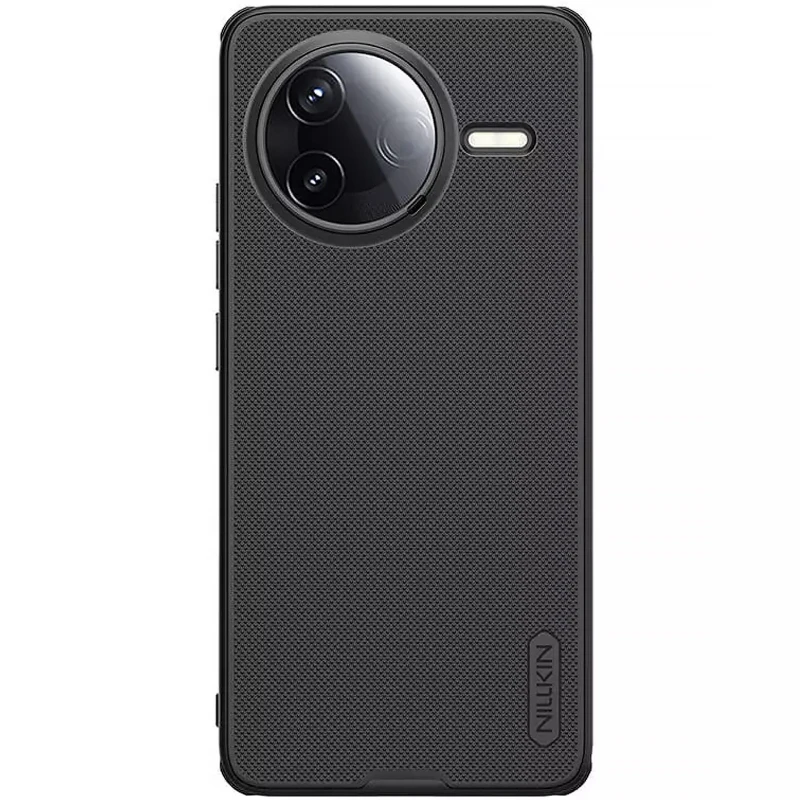 Пластикова накладка Nillkin Frost на Xiaomi Poco F7 Pro – Чорний. Фото 2 з 5