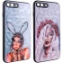 Стеклянный чехол Prisma Ladies на Apple iPhone 7 plus / 8 plus фото 2 из 2