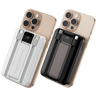 Портативний ЗП Power Bank WIWU Wi-P061 22.5W+PD20W з БЗП+iWatch with cable 10000 mAh фото 1 з 1