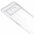 Ультратонкий силиконовый чехол 1,5 мм с защитой камеры для Google Pixel 6 Pro – Бесцветный (прозрачный). Фото 3 из 3