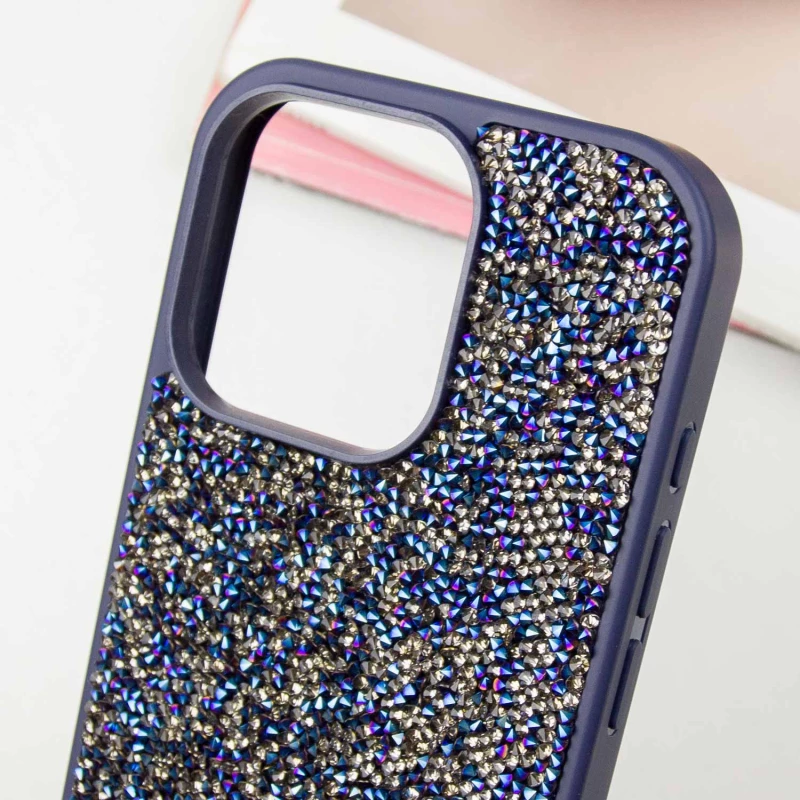 TPU чохол Bling World Rock Diamond на Apple iPhone 12 (6.1") – Синій. Фото 4 з 6