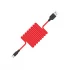Дата кабель Hoco X21 Silicone Type-C Cable (1m) – Чорний / Червоний. Фото 2 з 6
