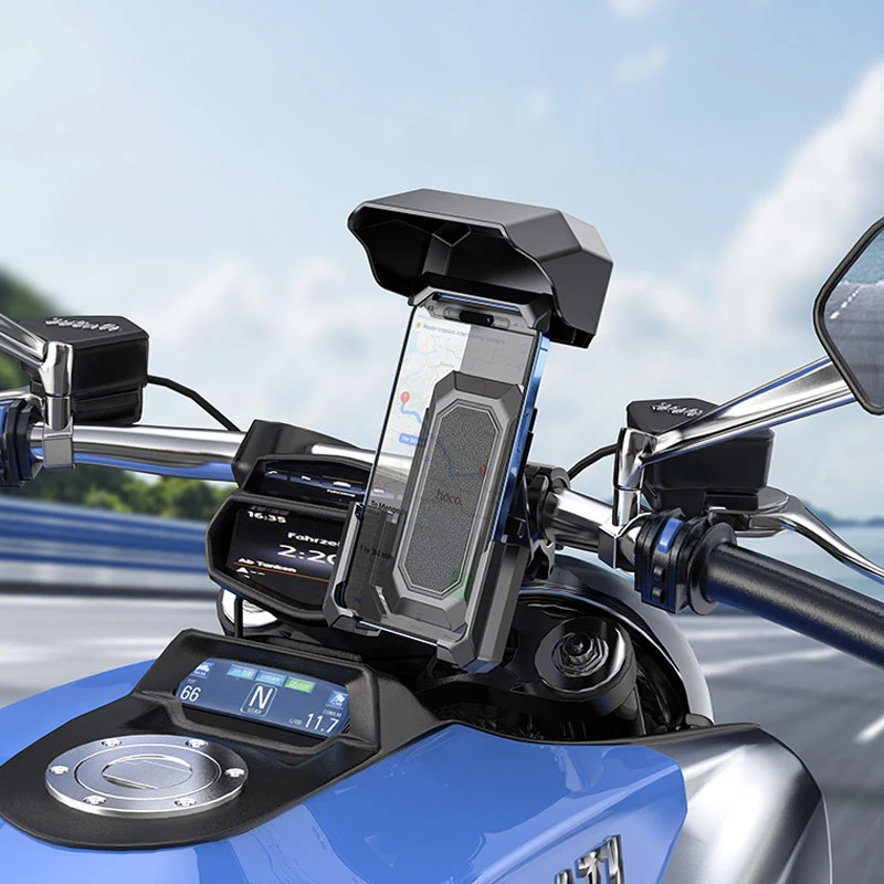 Вело- Мото- тримач Hoco H31 Wild Wolf – Black. Фото 7 з 8