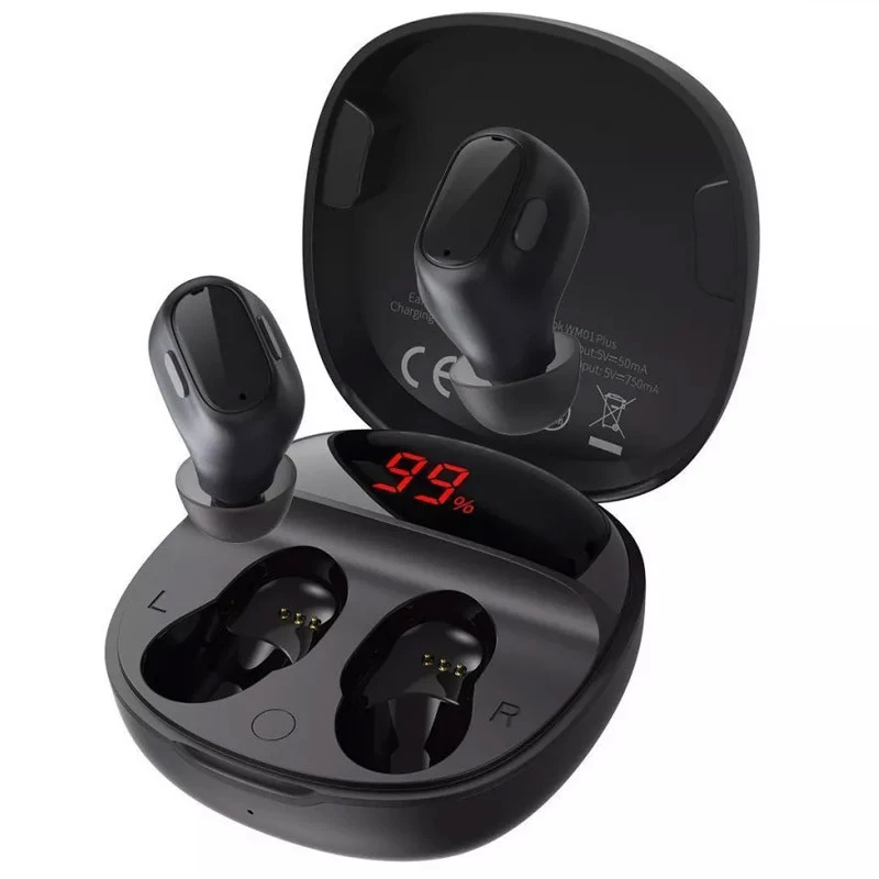 

Бездротові TWS навушники Baseus WM01 Plus (NGWM01000) (Black)